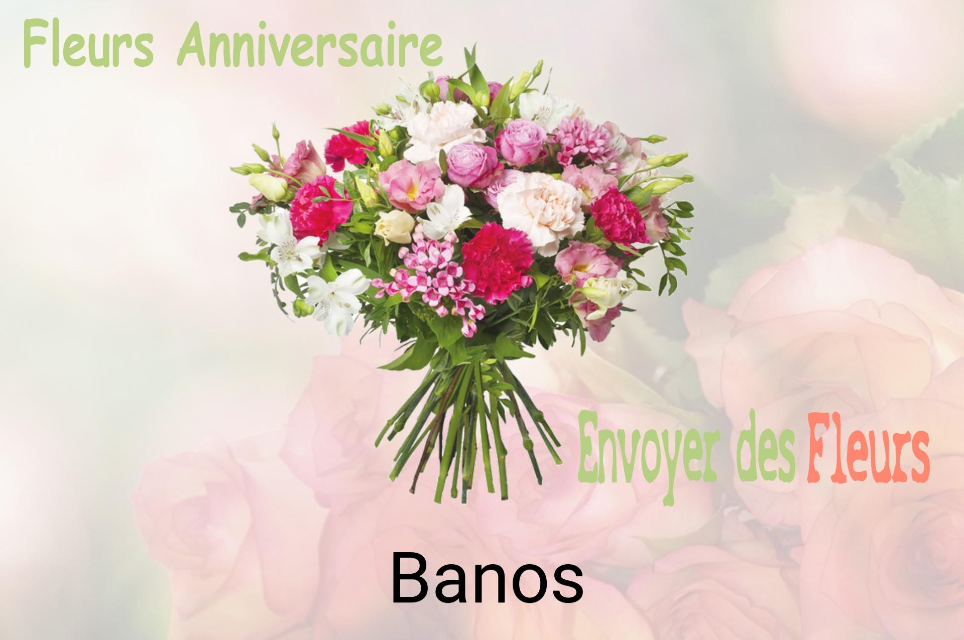 Bouquet de fleurs d’anniversaire livré à Banos